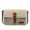Nuova Borsa da Donna alla Moda in Paglia, Borsa a Spalla/Crossbody Casual Trendy per le Vacanze, Borsa da Donna Versatile Elegante in Paglia