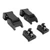 Hood Latches Lock Catch with US Flag Style Aluminium Alloy Latch Locking Hood Catch Kit for JK JL