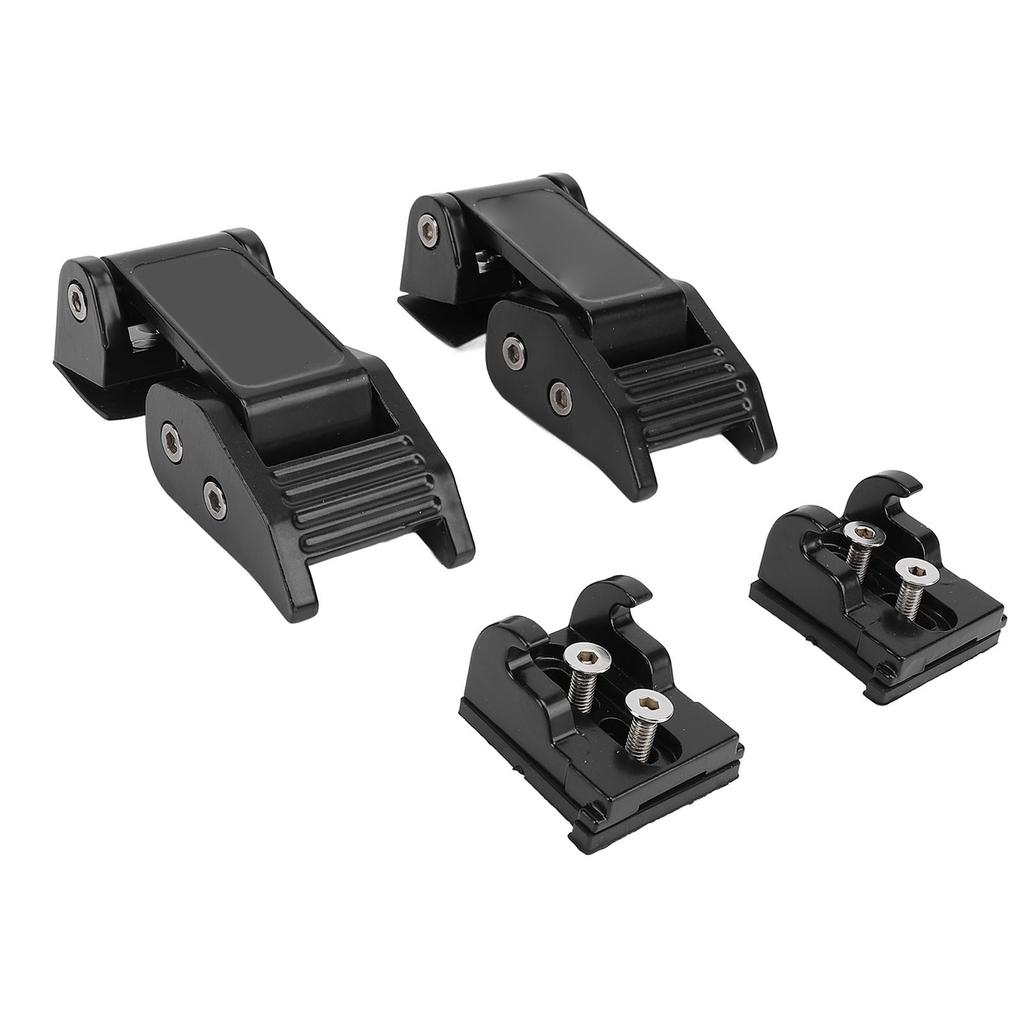 Hood Latches Lock Catch with US Flag Style Aluminium Alloy Latch Locking Hood Catch Kit for JK JL