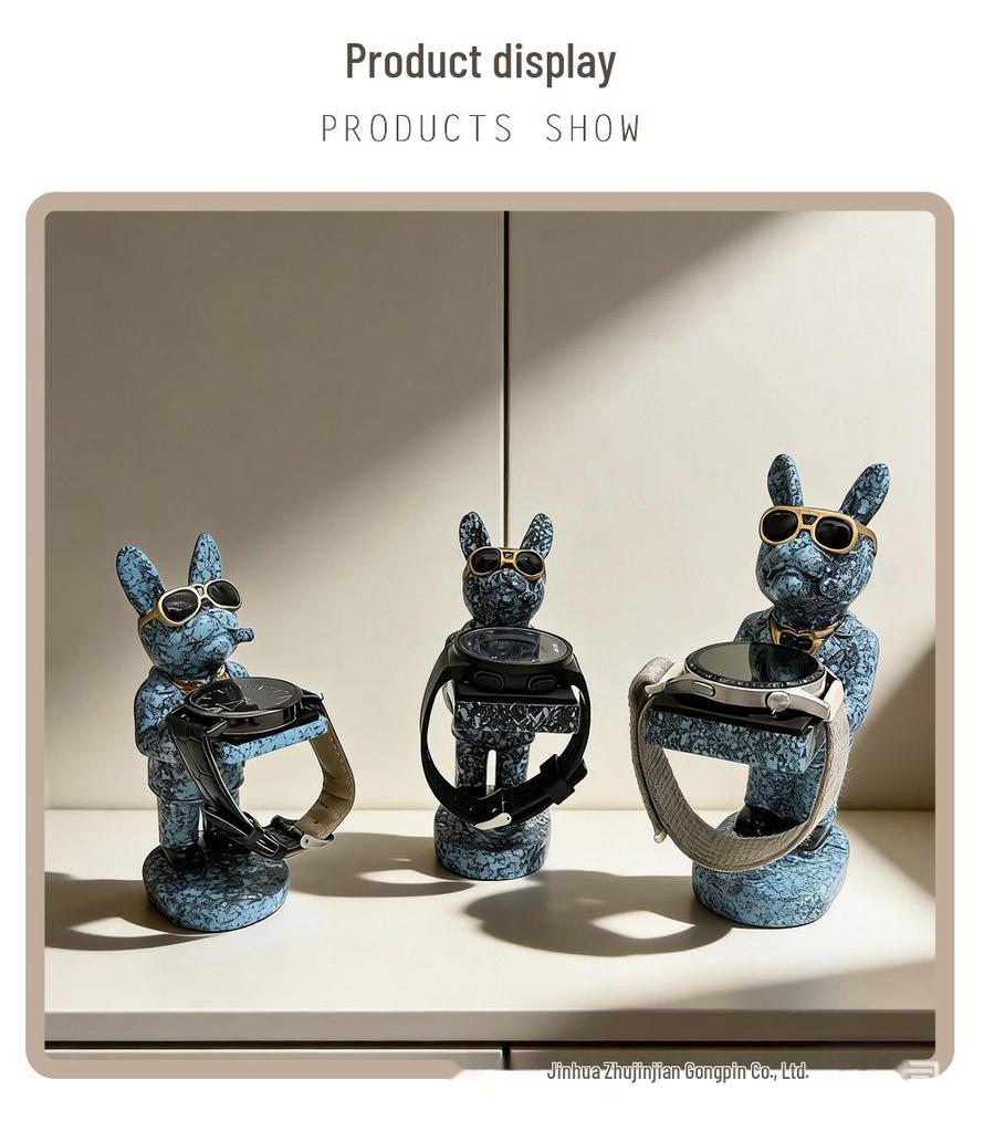 Astronaut Resin Display Stand - iWatch Holder and Tray Ornament