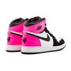 Jordan Air Jordan 1 Retro Valentine's Day Leather High Top Children's Basketball Shoes Black Pink 881426-009