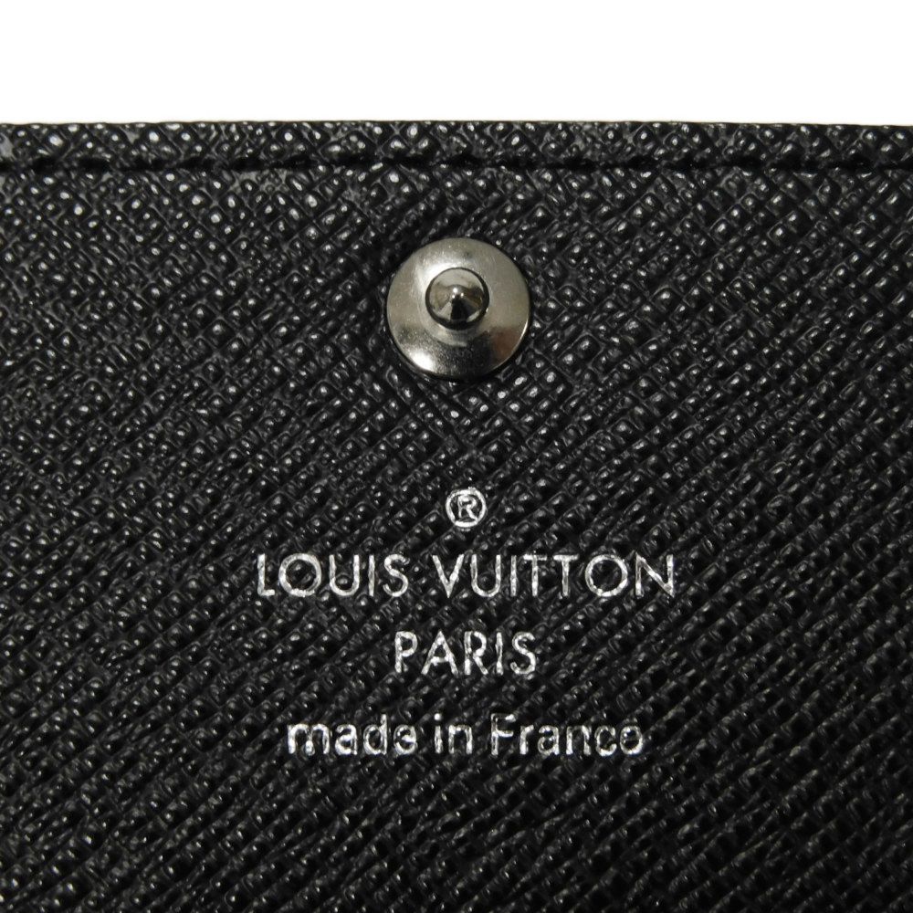 Used 12564 Multicles 6 N62662 7949 Old Model Logo Black Gray 6-Row Black Damier Graphite Noir Men's from Japan AUTHENTIC