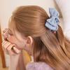 Mellotory Cushion Ribbon Hair Scrunchie (Sky Blue)