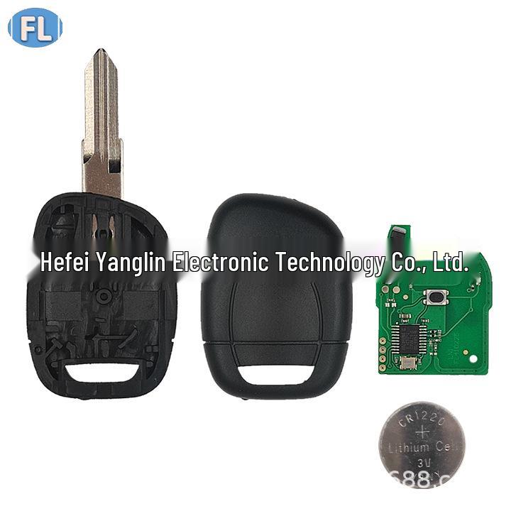 Compatible with Renault 1-Button Key, 434 MHz, 46 Chip.