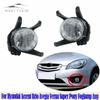 For Hyundai Accent Brio Avega Verna Super Pony 2011 12 13 Front Bumper Fog Light Foglight Fog Lamp Foglamp DRL Day Running Lamp