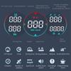 HUD GPS Heads Up Display LCD Speedometer Over-speed Alarm Fatigue Driving Alarm