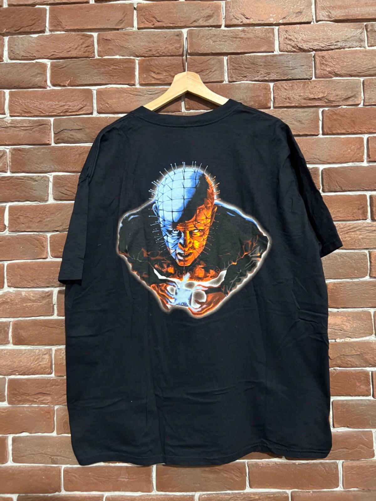 Rare Hellraiser 90s Vintage Movie Horror Tee Grail xl black Unisex T-Shirt XXXL