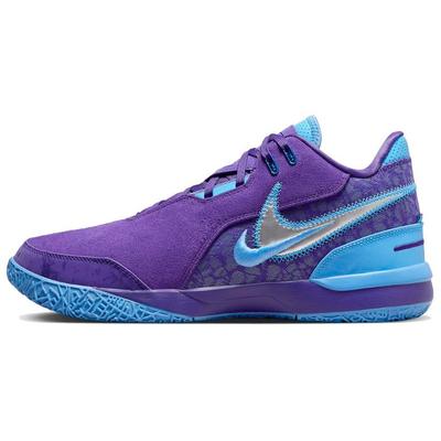 Zoom LeBron NXXT Gen AMPD Summit Lake Hornets Unisex Sneakers Purple Field-Purple Metallic-Silver FJ1566-500