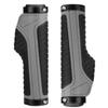 Aluminum Alloy Handlebar Grips For Mountain Bikes With Dual Locking And Rubber Material