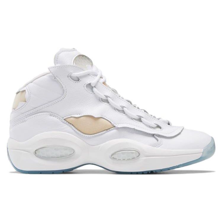 Reebok Maison Margiela X Question Mid Memory Of - White Unisex Sneakers Footwear-White Black GW5000
