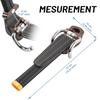 Heavy Duty Car Auto Van Steering Wheel Clamp Lock High Security Anti-Theft Device with Car Horn Belt