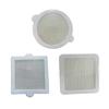10/50Pcs Disposable Hair Drain Stickers Upgrade Shower Drain Cover Hair Catcher Bathroom Protector Mesh Floor Drain Stickers