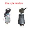 Universal Car Boat 12V 4 Position Ignition ON /OFF /Start Ignition Switch Lock with 2 Keys for Petrol Engine Farm Machines