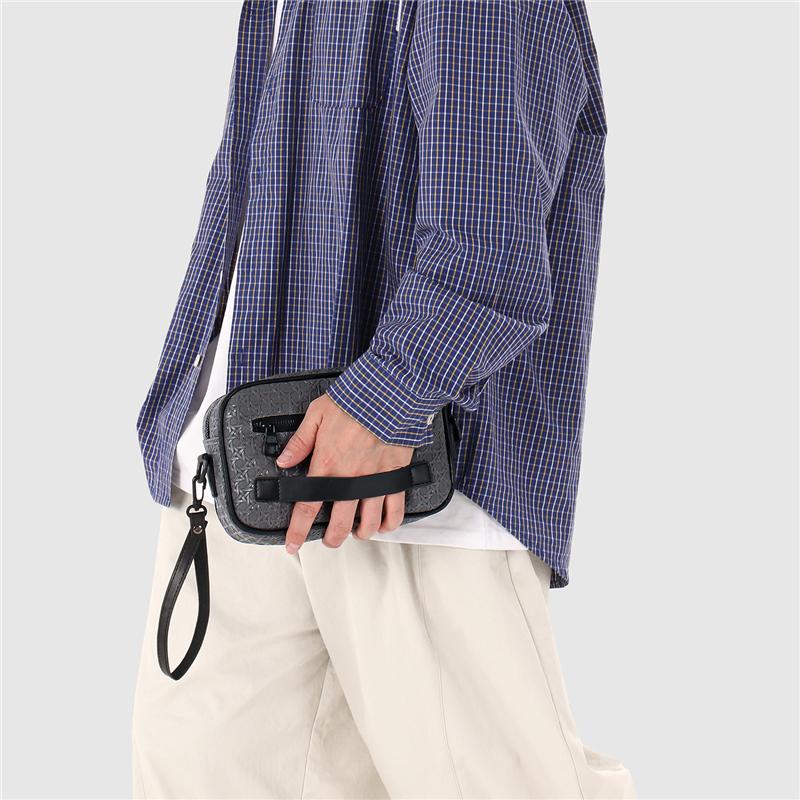 Borsa a tracolla da uomo per lavoro, pendolari, leggera, con scomparti multipli, impermeabile, a tracolla