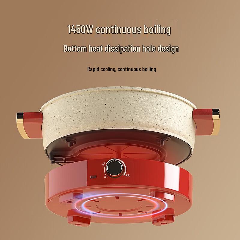 MeiLing Electric Cooking Pot with Adjustable Power