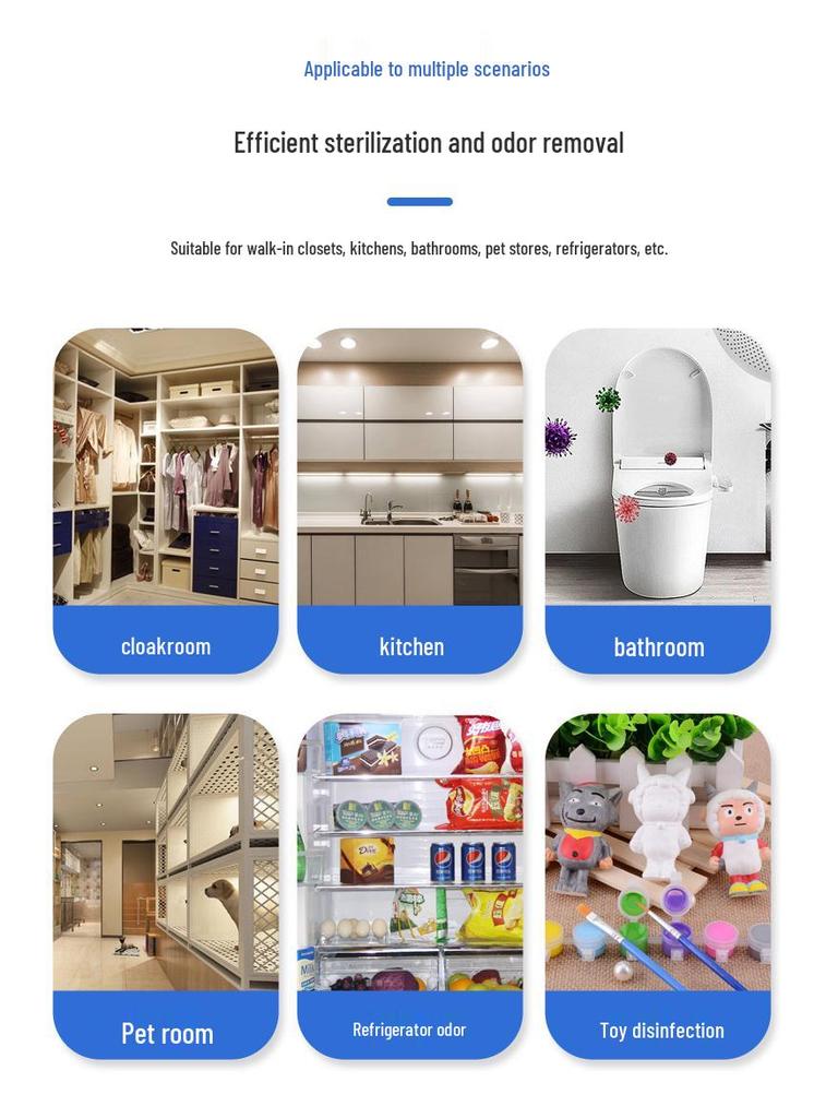 Gift Appliances Ionic Ozone Generator Deodorizer and Air Purifier for Home