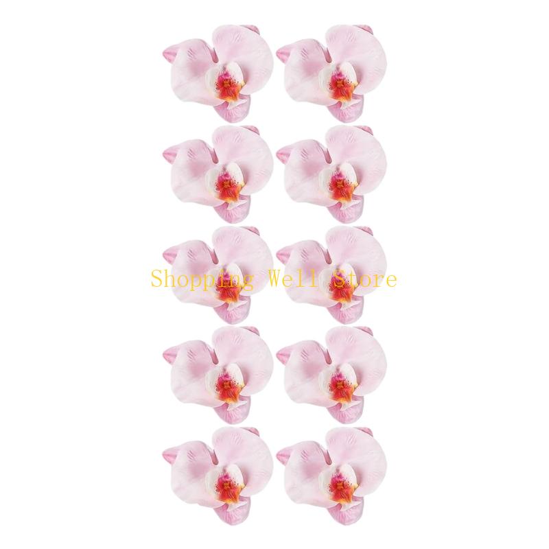 KX4B Pack of 10 Pink Plastic Bowknot Cakes Toppers for Birthday Wedding Party Decorations China Mainland