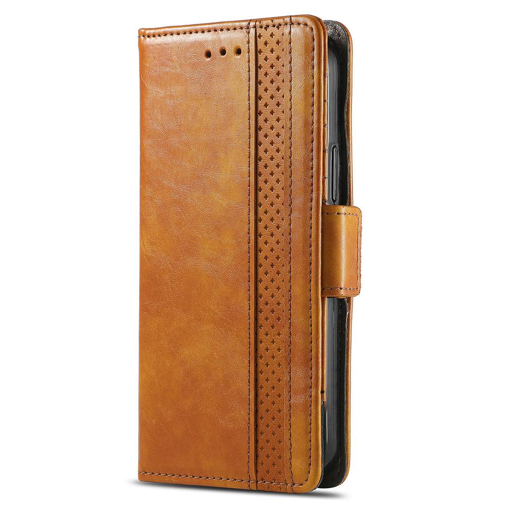 CASENEO For Xiaomi Redmi 15 5G (Global) (169mm) Phone Cases PU Leather Cover Stand with RFID Blocking Wallet