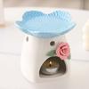 Ceramic Flower Aromatherapy Stove Eco-Friendly Heating Incense Device  Home Office Relaxation