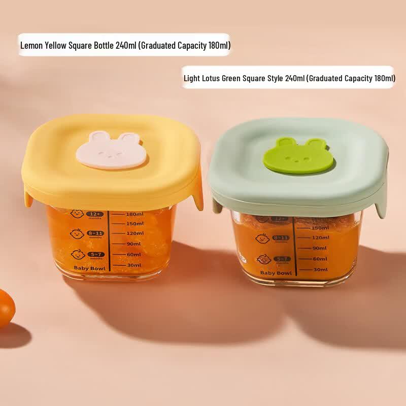 Baby Glass Food Storage Container