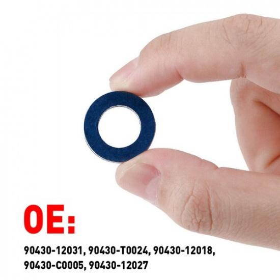 10X Oil Plug Drain Washer Gasket for TOYOTA LEXUS SCION 90430-12027 90430-C0005