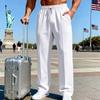 Mens Plus Size Casual Straight Leg Jogger Pants For All Seasons