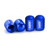 BAXB3 4Pcs Car Wheel Tire Stem Air Valve Caps For Toyota GR Sport Gazoo Racing Yaris Corolla Hilux Supra C-HR 86 Tyre Auto Accessories