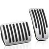 BEG1 For Tesla Model 3 Model Y Foot Pedal Pads Covers For Model 3 Y 2021-2025 Accessories Aluminum Alloy Accelerator Brake Pedal