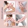 1PC Full Package Upgrade 32 Wheels Circular Massager Roller Leg Clamping Massager Dredge Meridians and Relax Thin Legs