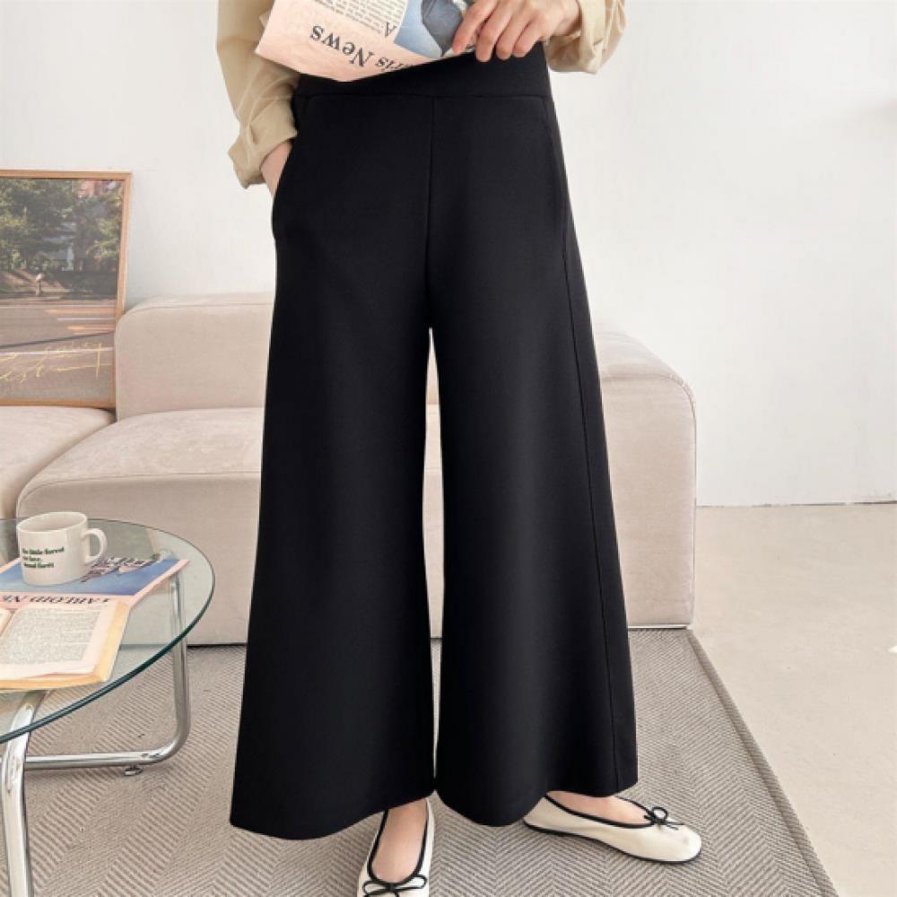 New ArrivalS Open Run Women S Fall Stretch Wide Flare pantS Half High Banding