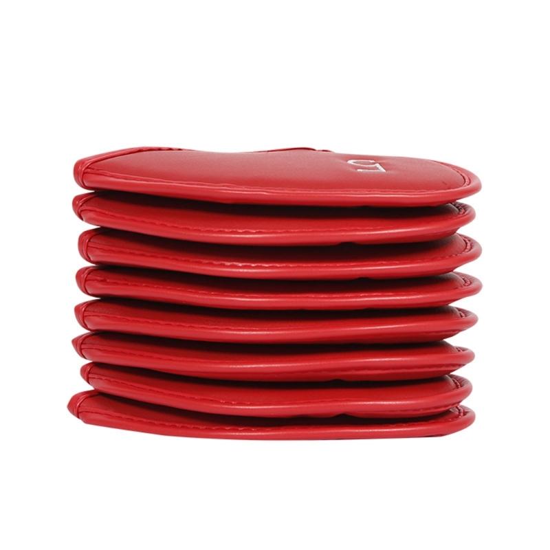 10Pcs Golf Head Cover Color Leather Iron Cover Golf Club Cover with Big Number