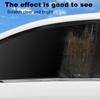 Car Side Window Wiper Rubber Side Window Wipers For Car Easy Installation Cleaner Aid Quiet Automotive Maintenance Accessory For