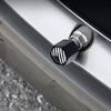 4x Metal American USA Flag Car Wheel Tire Valve Stems Cover Dust Cap Accessories