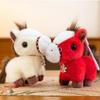 Cute Stuffed Animal Keychain Plush Animal Keychain Fashion Bag Accessories Handbag Pendant Key Charm Gift for Womens