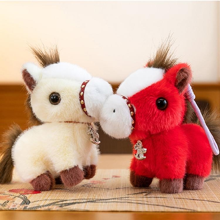 Cute Stuffed Animal Keychain Plush Animal Keychain Fashion Bag Accessories Handbag Pendant Key Charm Gift for Womens
