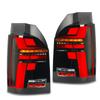Facelift Look Dynamic Full LED Tail Lights Rear Lamp For Multivan Transporter T6 Pre‑Facelift 2016 To 2019 Red