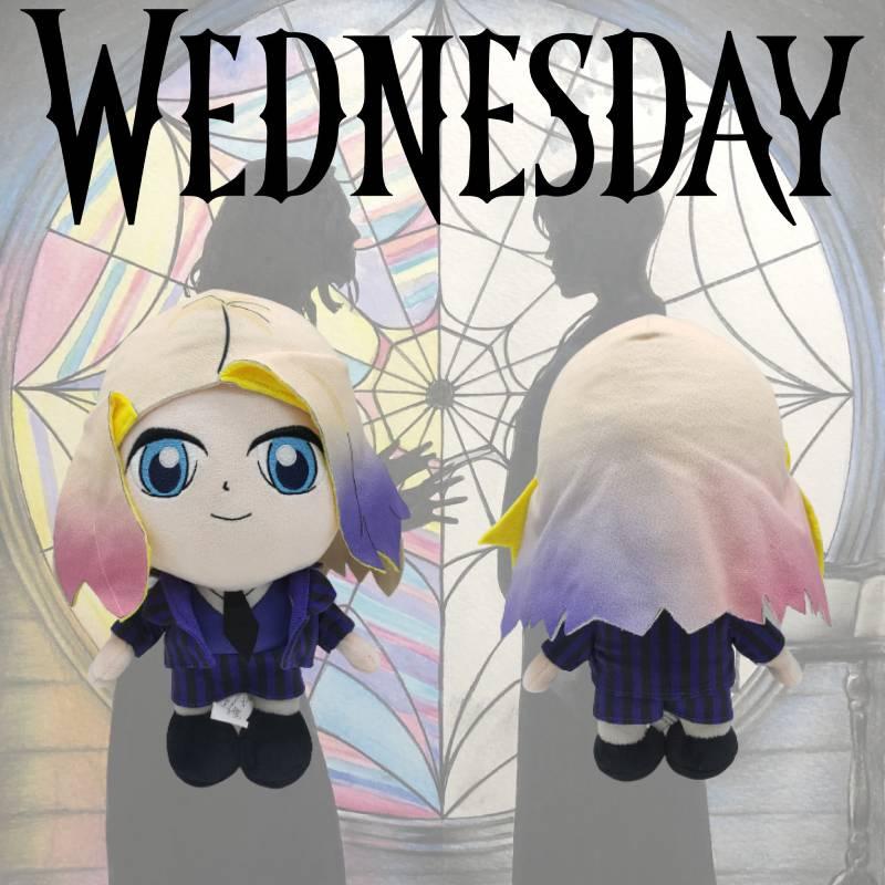 25cm Wednesday Addams Enid Sinclair Wolf Girl Plush Doll Stuffed Animal Toy