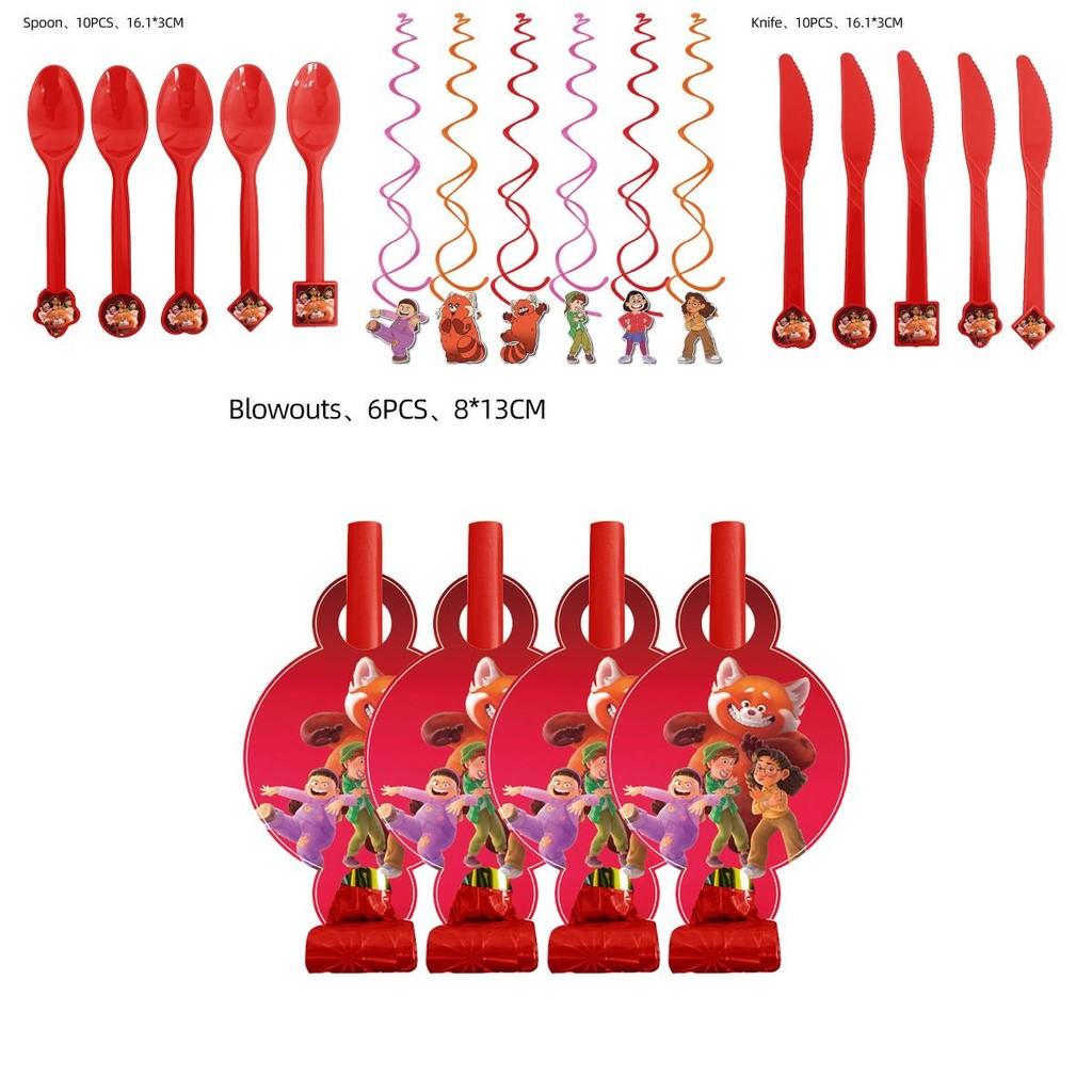 Celebrate With Turning Red Balloons Cake Toppers And Banner Set