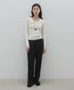 Mohe Wide Straight Slacks _ Black