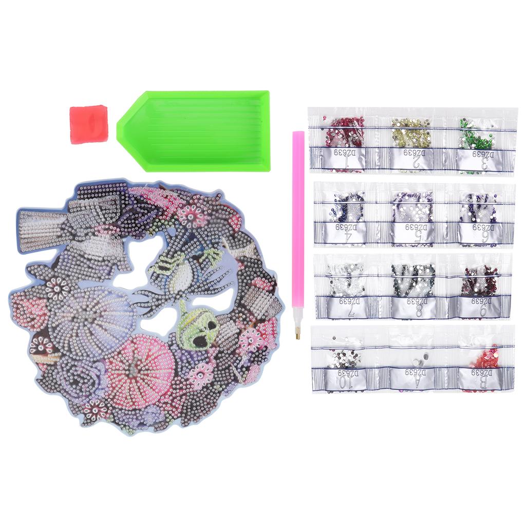 Rhinestone Painting Set DIY Sturdy HandMade 5D Diamond Painting Ornaments for Relaxation Home Wall Decor