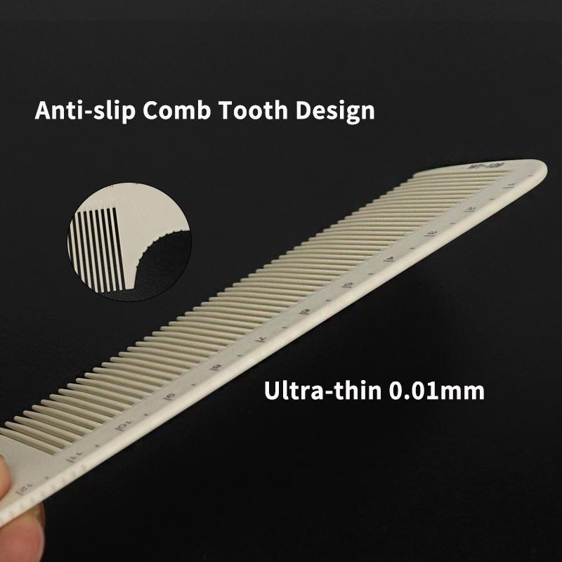 1 professional high-quality plastic hairdressing and anti-static comb, professional hair styling comb
