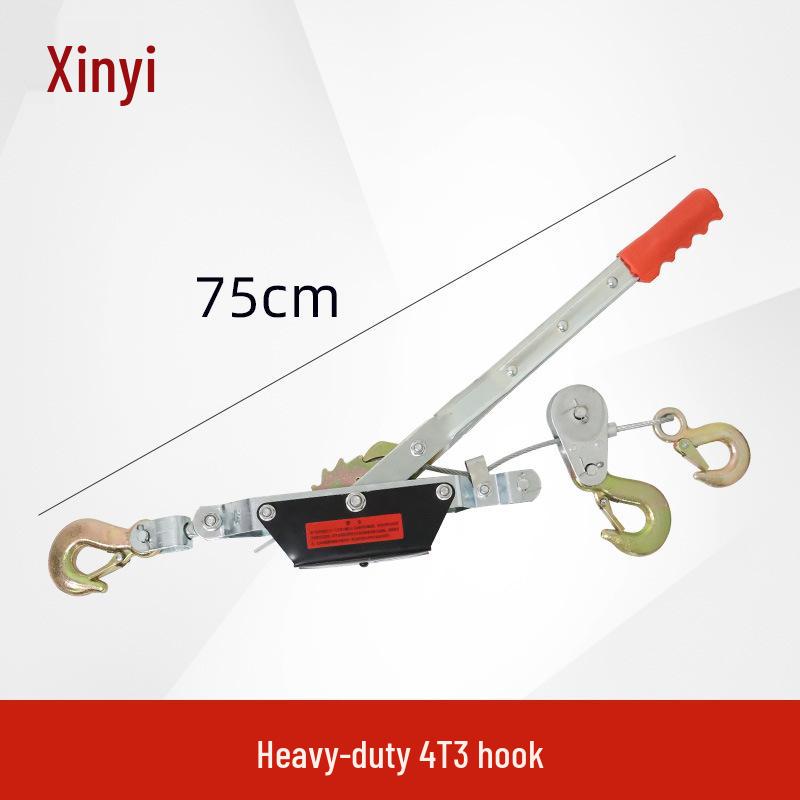 1-4 Ton Double Hook Steel Wire Rope Tensioner