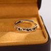 New Simple Personality Sweet Retro Christmas Tree 925 Sterling Silver Jewelry Wave Exquisite Opening Rings  R119