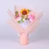 Hand-Knitted Rose Yarn Bouquet - Perfect Birthday or Festival Gift for Friends and Teachers