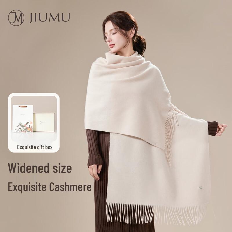 

JIUMU Women s Cashmere Wool Shawl Scarf