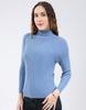 Monte Carlo Women's Regular Fit Solid T Neck Full Sleeve Sceavy
