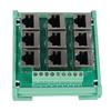 9 Way Bus Board Stable Transmission Highly Efficient Compact Design Terminal Block Breakout Board