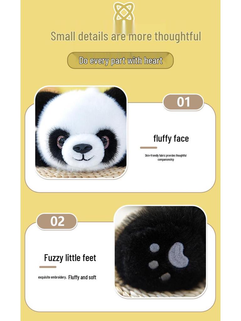 Cross-Border Panda Plush Toy: Children's Birthday Gift & Office Nap Pillow