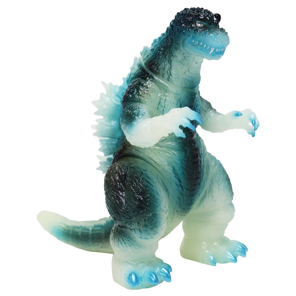 Character Content Production CCP Middle Size Series Godzilla EX Godzilla Luminous Blue PVC Complete Figure (CCP) [14th Release] (2001) Ver.