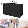 Tear-resistant Mattress Bag Folding Storage Heavy Duty Waterproof Oxford Cloth Dust-proof Portable Carrying Case Handle Trifold Bedding Clothes